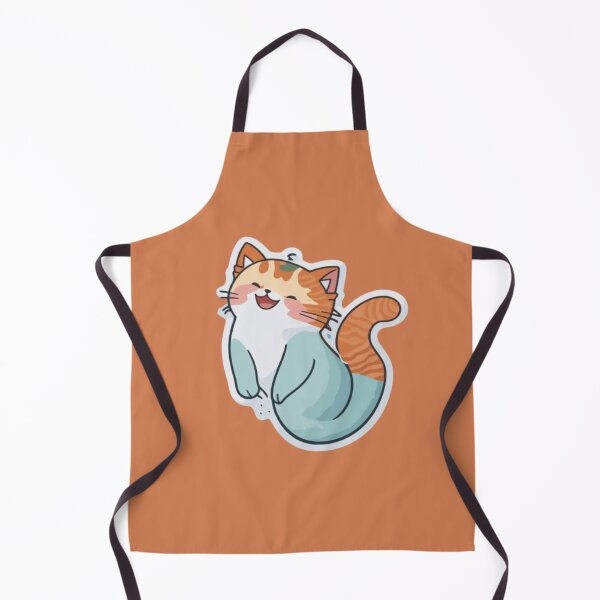 Item preview, Cute Mermaid Cat designed and sold by printmala.