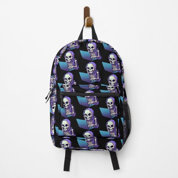 Item preview, Skeleton Working on Laptop designed and sold by VelvetRoom.