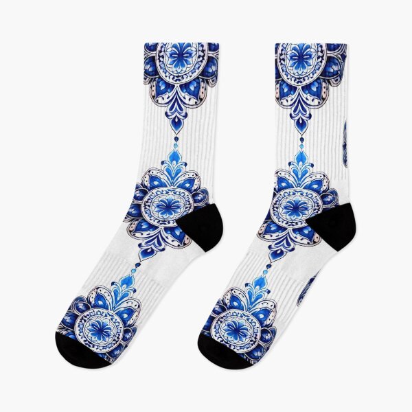 Item preview, Delft Blue Mandela designed and sold by MatrixTattoo.
