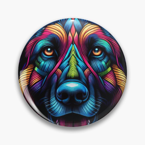 Item preview, Psychedelic German Shepherd designed and sold by TheWorkingDog.