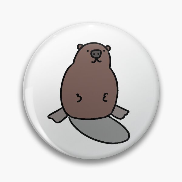 Item preview, Funny beaver designed and sold by OrangesAndFun.