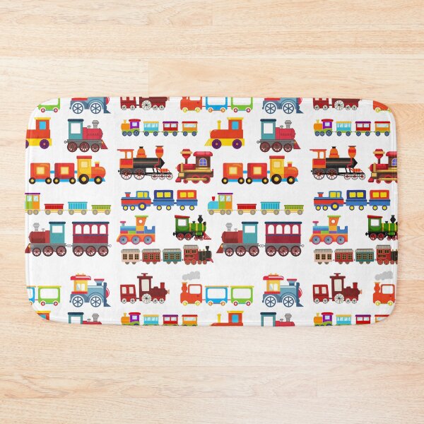 Item preview, Cartoon Train Pattern designed and sold by BeagleDesigns.
