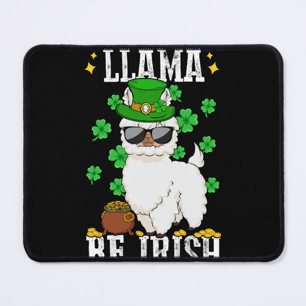 Item preview, LLAMA BE IRISH Shamrock Kids Women Tee Funny St Patricks Day designed and sold by MobyStickers.