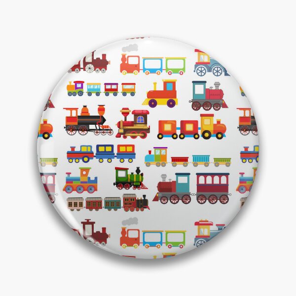 Item preview, Cartoon Train Pattern designed and sold by BeagleDesigns.