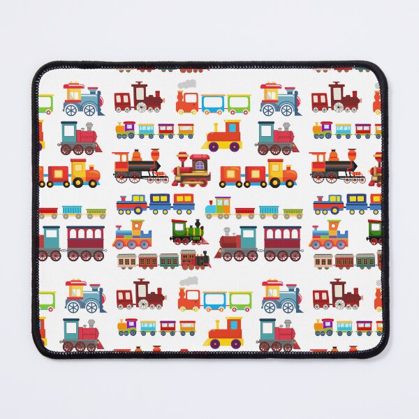 Item preview, Cartoon Train Pattern designed and sold by BeagleDesigns.