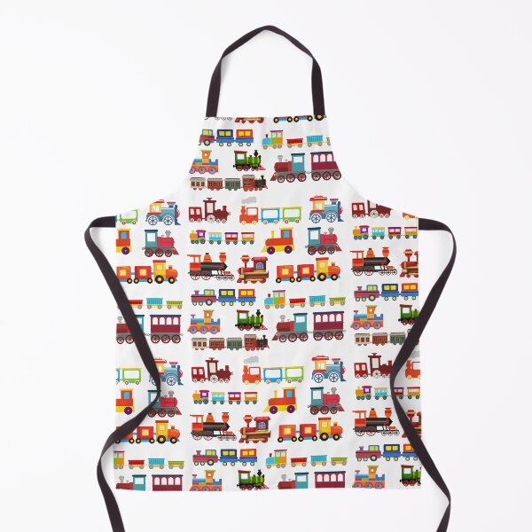 Item preview, Cartoon Train Pattern designed and sold by BeagleDesigns.