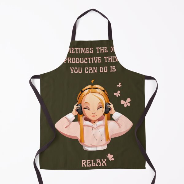 Item preview, Sometimes you just need to relax, best on dark background designed and sold by VarnaChitra.