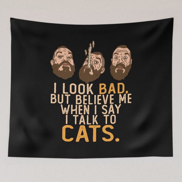 Item preview, I Talk to Cats - Cat Lover designed and sold by LazyCaat.