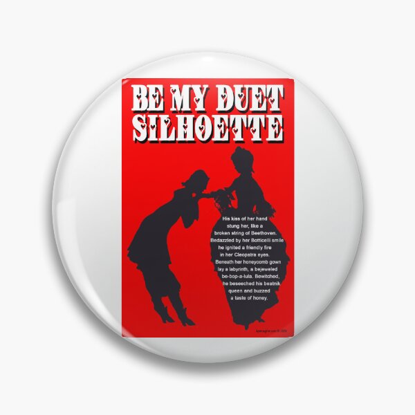 Item preview, Be My Duet Silhoette designed and sold by ayemagine.