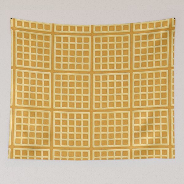 Item preview, Yellow Waffle seamless tiles designed and sold by Tood-B.