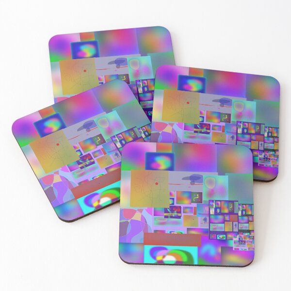 Item preview, Assorted Colorful Mix of Lively Rainbow Shades designed and sold by masabo.