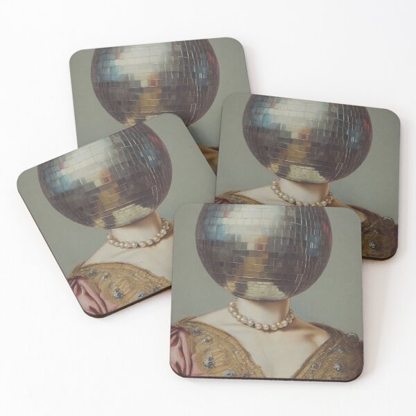 Item preview, DiscoHead Queen / Altered Collage Art designed and sold by THE ART CONCEPT GALLERY.