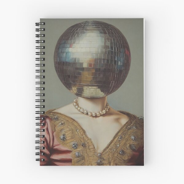 Item preview, DiscoHead Queen / Altered Collage Art designed and sold by THE ART CONCEPT GALLERY.