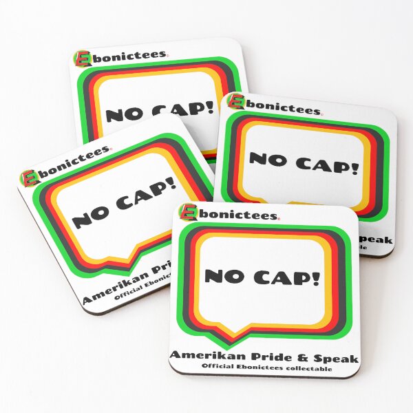 Item preview, NO CAP! Ebonictees ebonic phrase. designed and sold by Ebonictees.