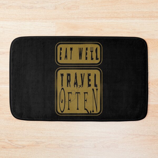 Item preview, eat well travel often,new design designed and sold by ESAMSTORE.