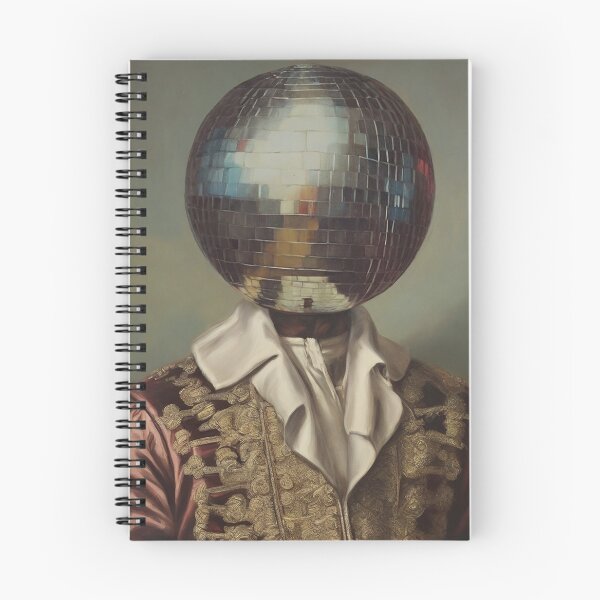 Item preview, DiscoHead King  / Altered Collage Art designed and sold by THE ART CONCEPT GALLERY.