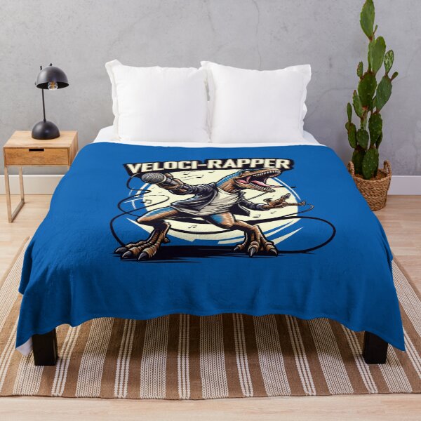 Item preview, Veloci-Rapper - Funny Dinosaur designed and sold by goldentusk.