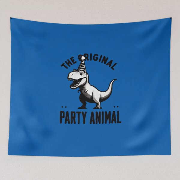 Item preview, The Original Party Animal - Funny Dinosaur designed and sold by goldentusk.