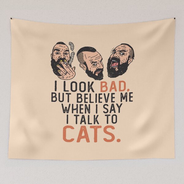 Item preview, I Talk to Cats - Cat Lover designed and sold by LazyCaat.