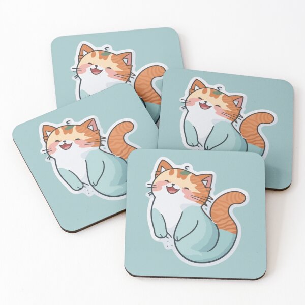 Item preview, Cute Mermaid Cat designed and sold by printmala.