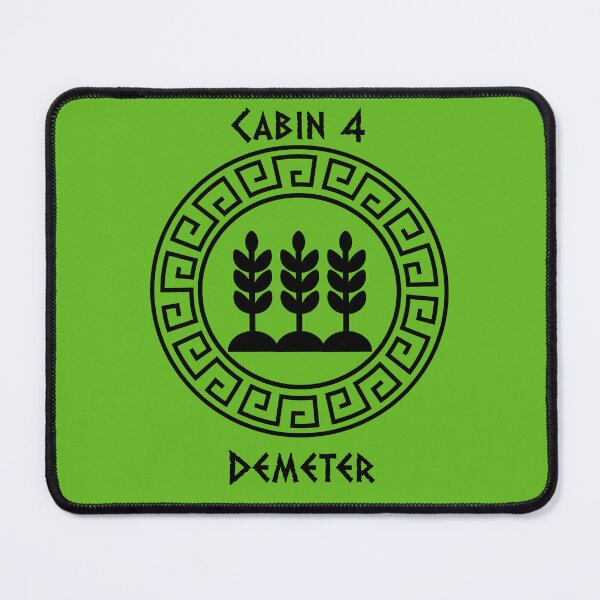 Item preview, Camp Half-Blood - Cabin Four: Demeter designed and sold by Mari-Design-Art.
