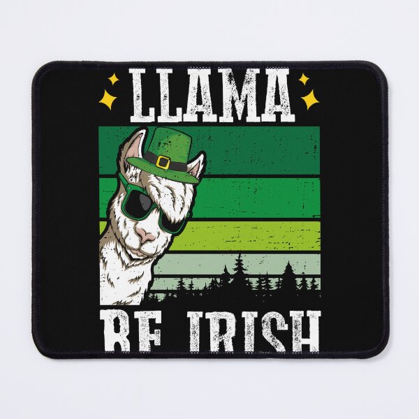 Item preview, LLAMA BE IRISH Shamrock Kids Women Tee Funny St Patricks Day designed and sold by MobyStickers.