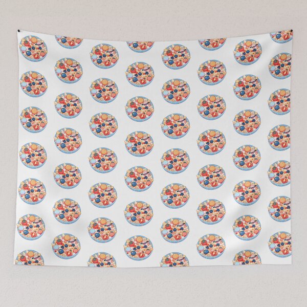 Item preview, Planetary Pasta Salad with Celestial Fruits designed and sold by UmbrellaStudio1.