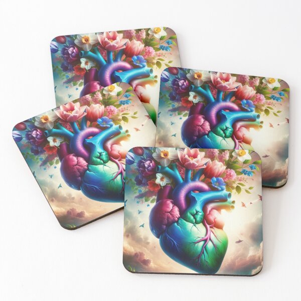 Item preview, Spring Floral Heart  Expression  designed and sold by mymagicstoreus.
