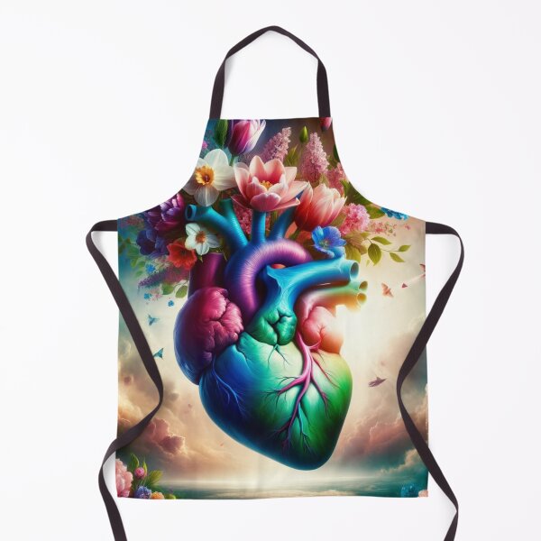 Item preview, Spring Floral Heart Expression designed and sold by mymagicstoreus.