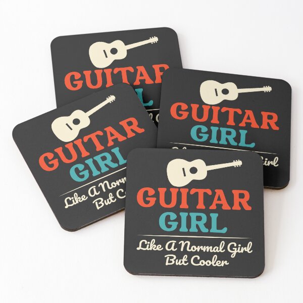 Item preview, Guitar Girl: Like a Normal Girl, But Cooler designed and sold by Artifylab.