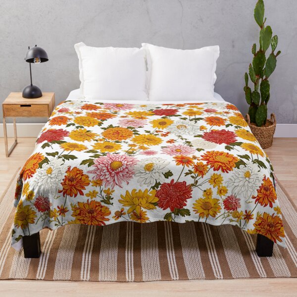 Artikelvorschau, Herbstchrysantheme – klassische florale Eleganz entworfen und verkauft von Sir Meow Meow.