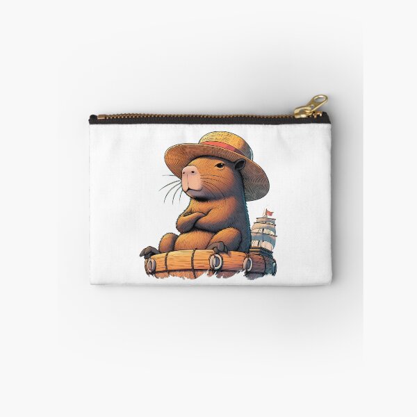 Item preview, Straw hat Capybara x One Piece on the cruise designed and sold by happy-capy.