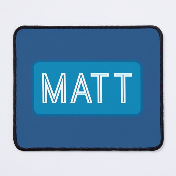 Artikelvorschau, Matt Name entworfen und verkauft von Jeallan Designs.