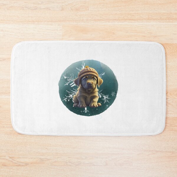 Item preview, "Cozy Labrador Pup: Winter Style! ?❄️? designed and sold by Lahate.