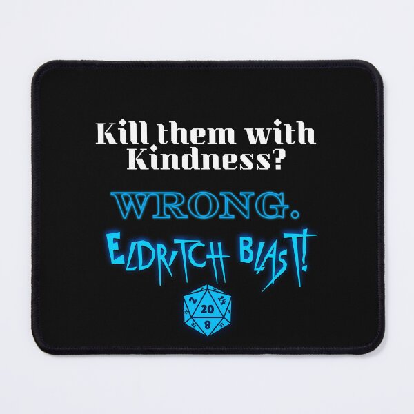 Item preview, DnD Warlock meme - Blue designed and sold by TheAudioFiend.