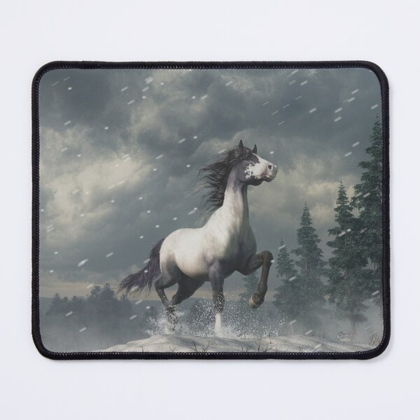Item preview, Blue Roan in a Blizzard designed and sold by Daniel Eskridge.