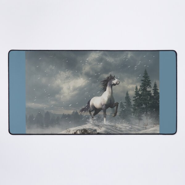 Item preview, Blue Roan in a Blizzard designed and sold by Daniel Eskridge.