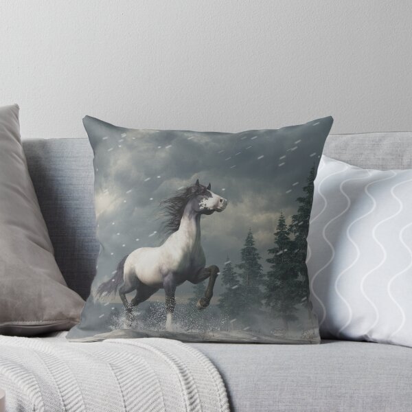 Item preview, Blue Roan in a Blizzard designed and sold by Daniel Eskridge.