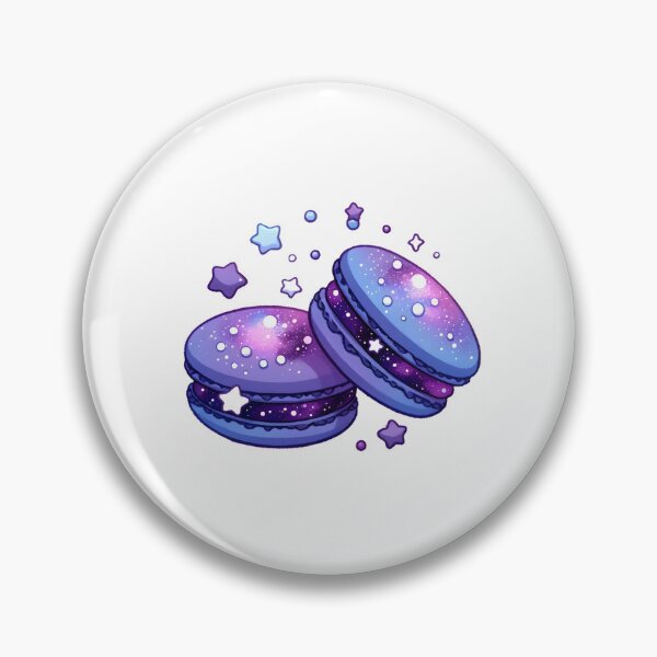 Item preview, Starry Nebula Macarons with Cosmic Glitter designed and sold by UmbrellaStudio1.