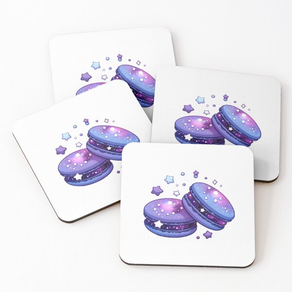 Item preview, Starry Nebula Macarons with Cosmic Glitter designed and sold by UmbrellaStudio1.