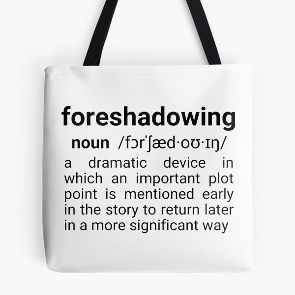 Item preview, Starkid AVPM Foreshadowing Definition designed and sold by humnoo.