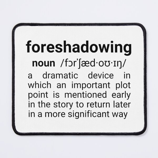 Item preview, Starkid AVPM Foreshadowing Definition designed and sold by humnoo.