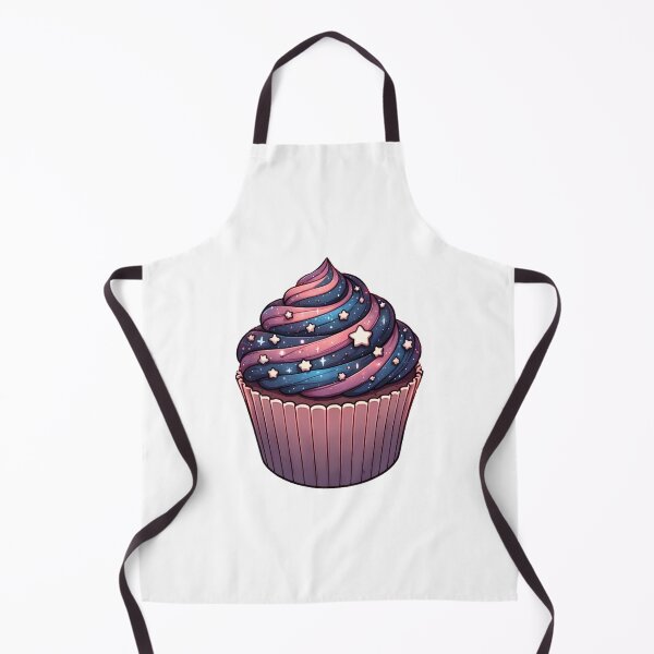 Item preview, Galactic Swirl Starry Cupcake designed and sold by UmbrellaStudio1.