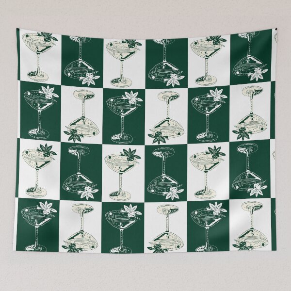 Item preview, green daisies designed and sold by AlEstiloStudios.