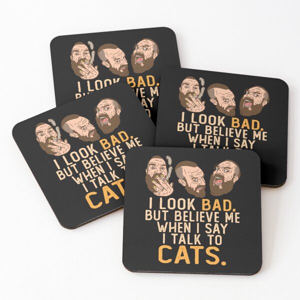 Item preview, I Talk to Cats - Cat Lover designed and sold by LazyCaat.