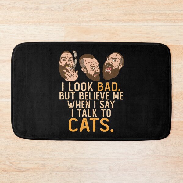 Item preview, I Talk to Cats - Cat Lover designed and sold by LazyCaat.