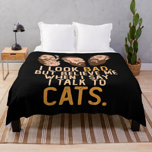 Item preview, I Talk to Cats - Cat Lover designed and sold by LazyCaat.