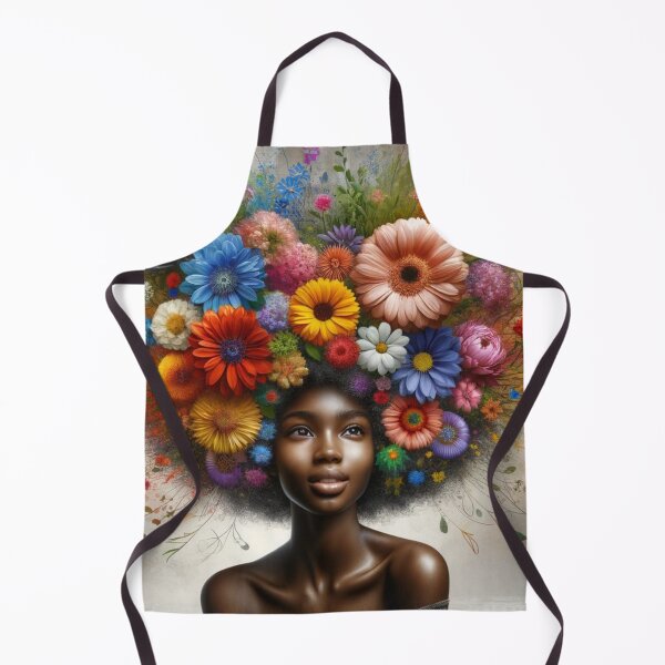 Item preview, Floral Radiance: Artful Beauty African American Art designed and sold by mymagicstoreus.