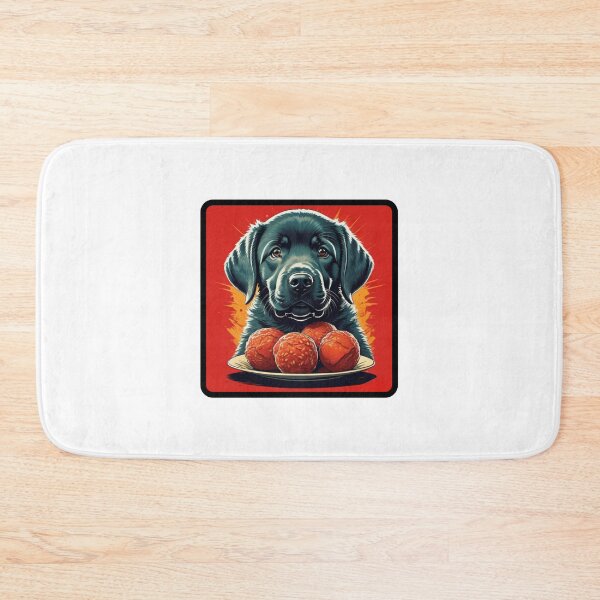 Item preview, "Labrador Puppy Crush: Love for Meatballs! ?❤️ designed and sold by Lahate.