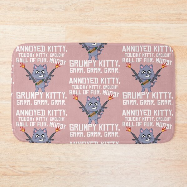 Item preview, Angry Cat Kitten Lover Funny Attitude Fur Pet Owner  designed and sold by Suzie-Mara.